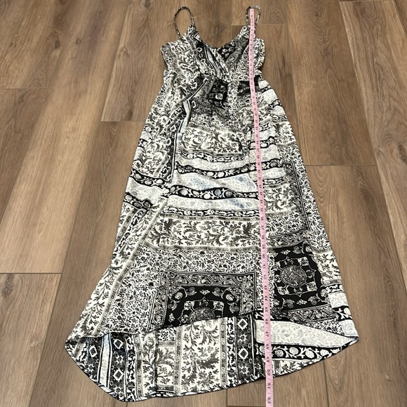 Zara Spaghetti Strap Maxi Dress w/Slit Size Small - Picture 8 of 14